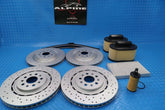 Maserati Ghibli Quattroporte brake rotors filters wipers service kit #9318 17-24